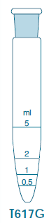 Tube  centrifuger gradu, conique